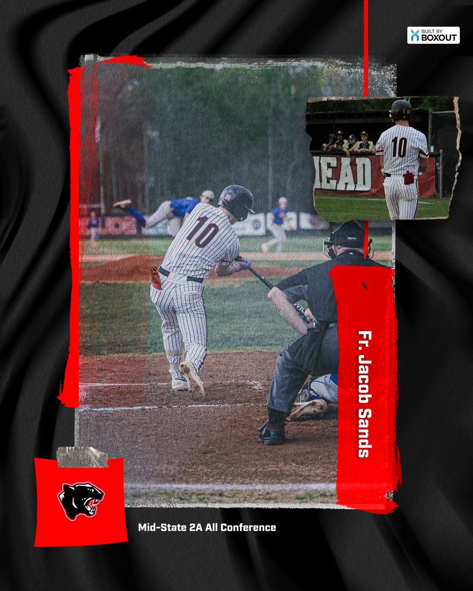 Congratulations to Fr. OF Jacob Sands on his All-Conference selection. 

Offensive Stats:
BA: .329
H’s: 25 (6 XBH)
R’s: 27
RBI’s: 22
QAB: 57%
Only 10 K’s in 95 PA’s 

#MHSDUDES | #CultureWins