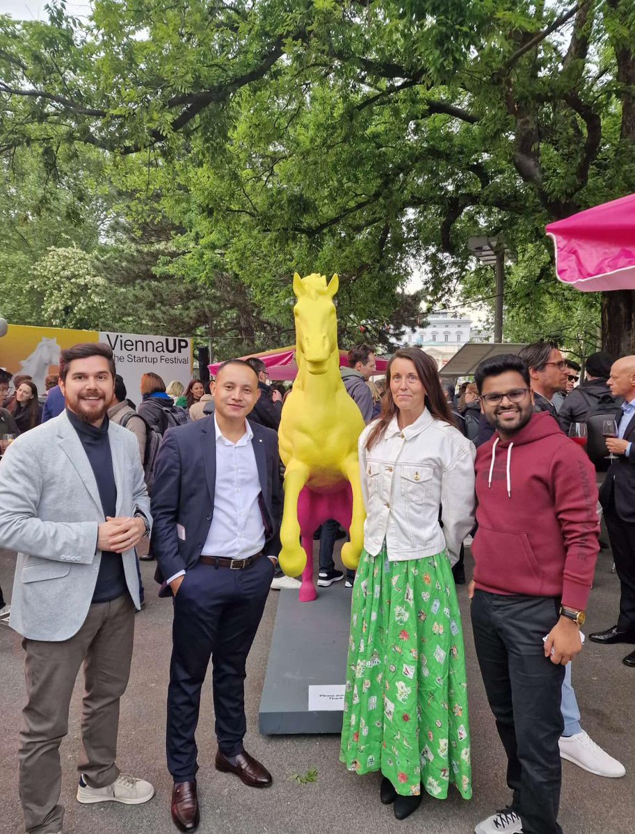 Hekani Jakhalu (@hekani) on Twitter photo Our Nagaland StartUp in #ViennaUP represented by 2 incubators & 2 promising Startups. Such an exciting time to learn , network , collaborate. I am confident they will come back all gung-ho to contribute to the state .
<a href="/industries_naga/">Department of Industries and Commerce Nagaland</a> <a href="/startupnagaland/">nagalandstartup</a> Our Nagaland StartUp in #ViennaUP represented by 2 incubators & 2 promising Startups. Such an exciting time to learn , network , collaborate. I am confident they will come back all gung-ho to contribute to the state .
<a href="/industries_naga/">Department of Industries and Commerce Nagaland</a> <a href="/startupnagaland/">nagalandstartup</a>
