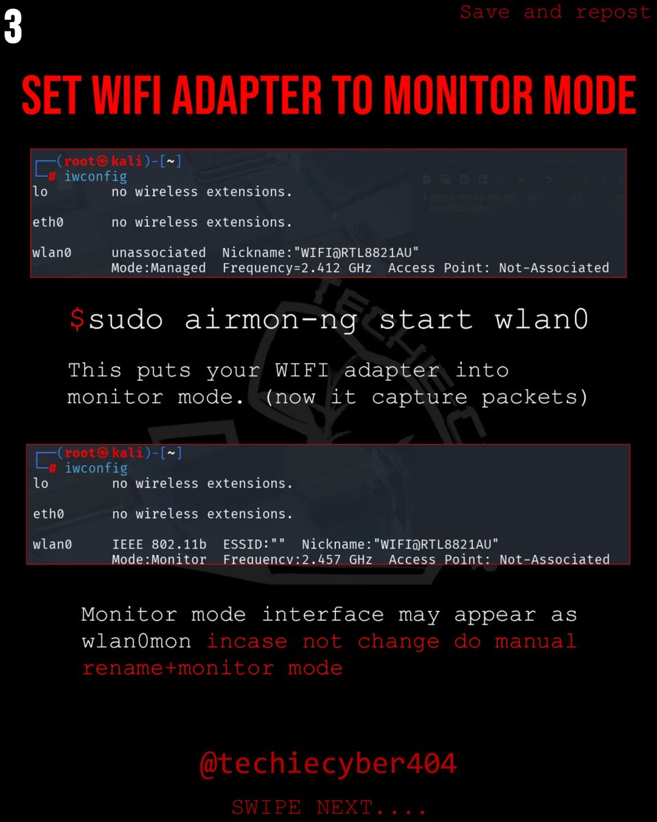Anastasis_King's tweet image. Understanding Wireless Security: WEP, WPA & WPA2 Explained 📡🔐📶
#WiFiSecurity #WirelessProtocols #WEP #WPA #WPA2 #CyberSecurity #EducationOnly #EthicalHacking #InfoSec #WirelessAuditing