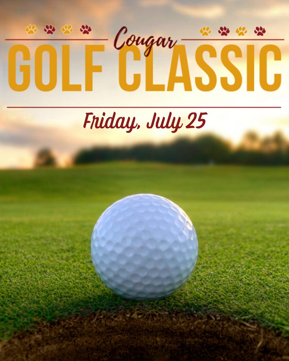 Registration for the 2025 Cougar Golf Classic is now live! Click on the link below for more information!  

z.umn.edu/CougarGolf25  

#rollcougs⛳ #bettertogether