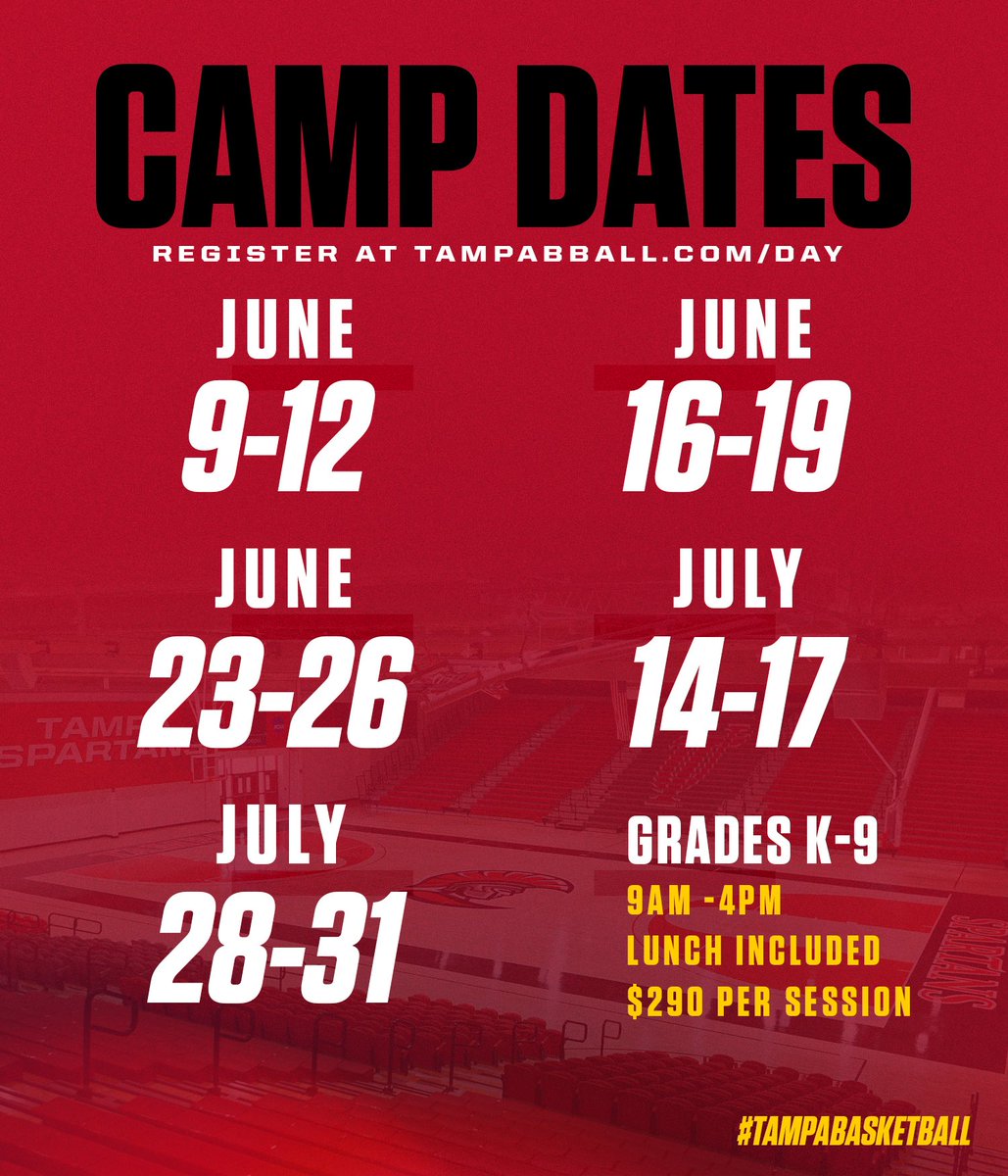 🚨 All-Skills Day Camp 🚨 
TampaBBall.com/Day