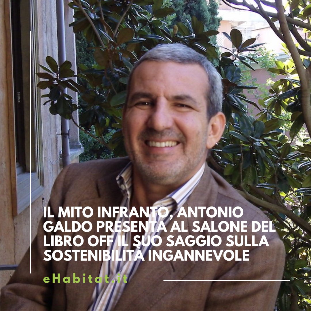 eHabitat.it (@ehabitatit) on Twitter photo Il mito infranto di <a href="/antonio_galdo/">Antonio Galdo</a>, un’analisi sulle contraddizioni della sostenibilità. Presentazione a #Torino il 15 maggio per il #SaloneOff.
🌐 Leggi l'articolo:
ehabitat.it/2025/05/11/il-…
<a href="/Nonsprecare/">Non Sprecare</a> <a href="/codice_edizioni/">Codice Edizioni</a> <a href="/SalonedelLibro/">Salone Libro Torino</a>
#libri #liberiamoci #salonedellibro Il mito infranto di <a href="/antonio_galdo/">Antonio Galdo</a>, un’analisi sulle contraddizioni della sostenibilità. Presentazione a #Torino il 15 maggio per il #SaloneOff.
🌐 Leggi l'articolo:
ehabitat.it/2025/05/11/il-…
<a href="/Nonsprecare/">Non Sprecare</a> <a href="/codice_edizioni/">Codice Edizioni</a> <a href="/SalonedelLibro/">Salone Libro Torino</a>
#libri #liberiamoci #salonedellibro
