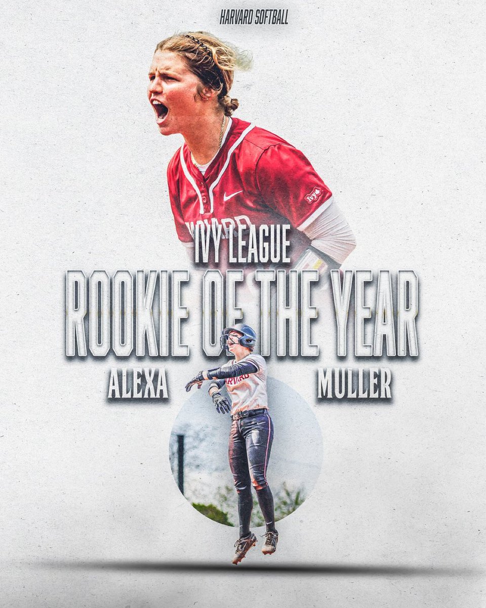 We are so proud of Alum Alexa Muller for winning the Ivy League Rookie of the Year at Harvard. Congratulations! 

#AlwaysAThunderWolf #OxbridgeProud