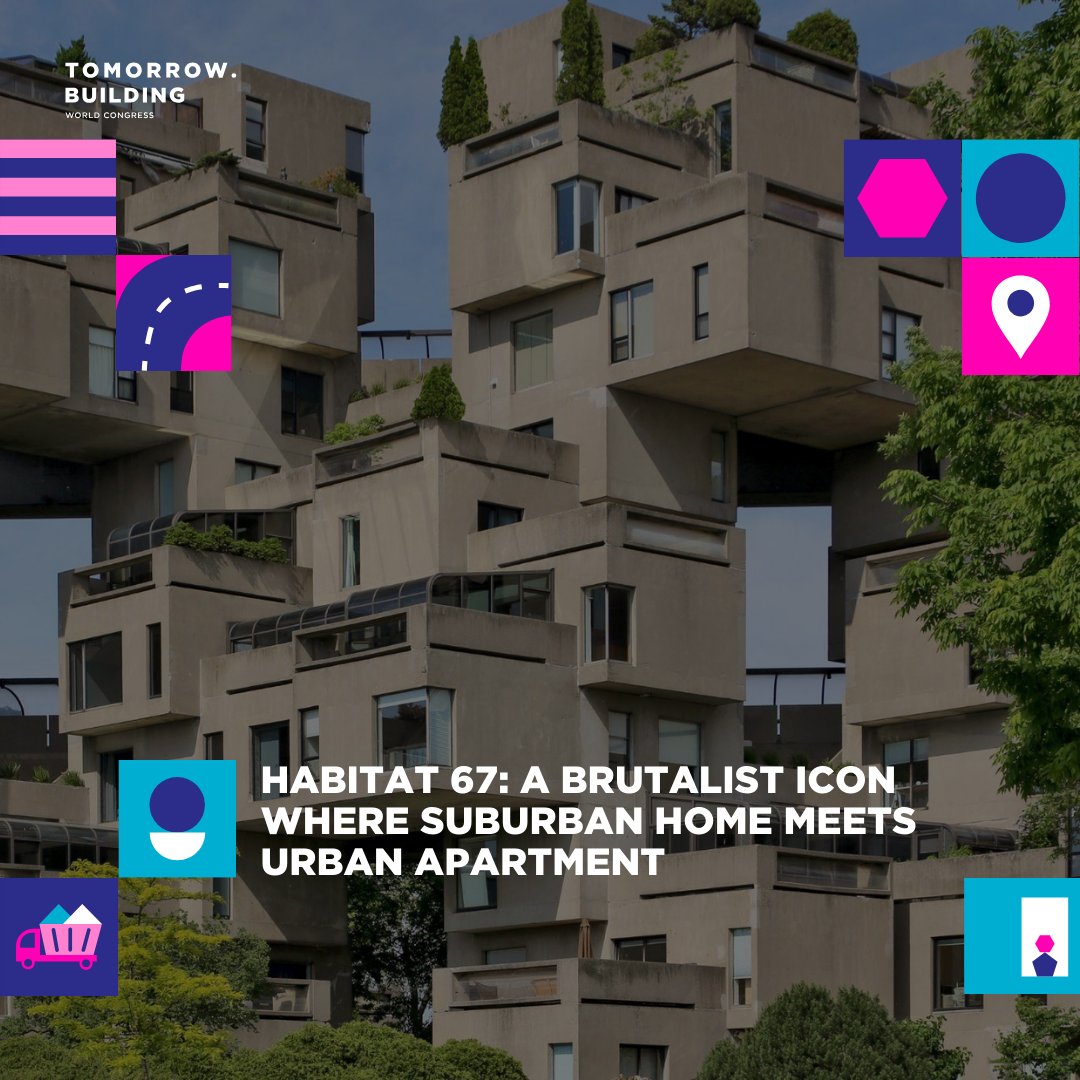 In 1967, Moshe Safdie reimagined city living with Habitat 67. 🧱

By stacking concrete boxes a step back, each unit got ☀️ light, 🌿 gardens, and 💨 airflow.

Brutalism with heart = dense yet livable cities.

Dive into the modular magic of this icon: loom.ly/JwmVu4g ✨