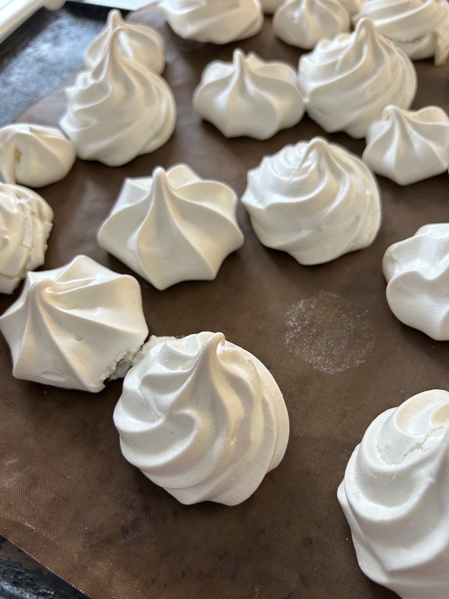 Our talented Year 10 students have been whipping up some magic in the kitchen! As part of their Hospitality and Catering lessons, they took on the challenge of making meringues — and the results were nothing short of impressive. We’re so proud of their dedication and creativity!