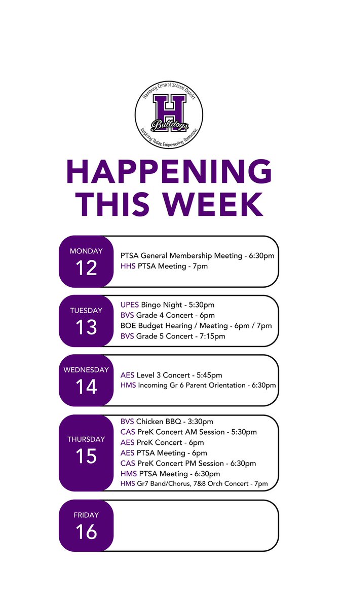 Week of 5/12 ✨