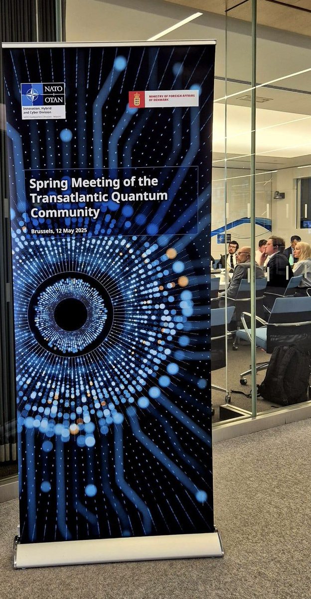 Great discussion today with experts from Romania’s National Research Authority and Politehnica Bucharest on NATO’s #quantum agenda and #innovation. Staying ahead technologically is not a luxury, it’s important for credible and future-ready deterrence and defence.