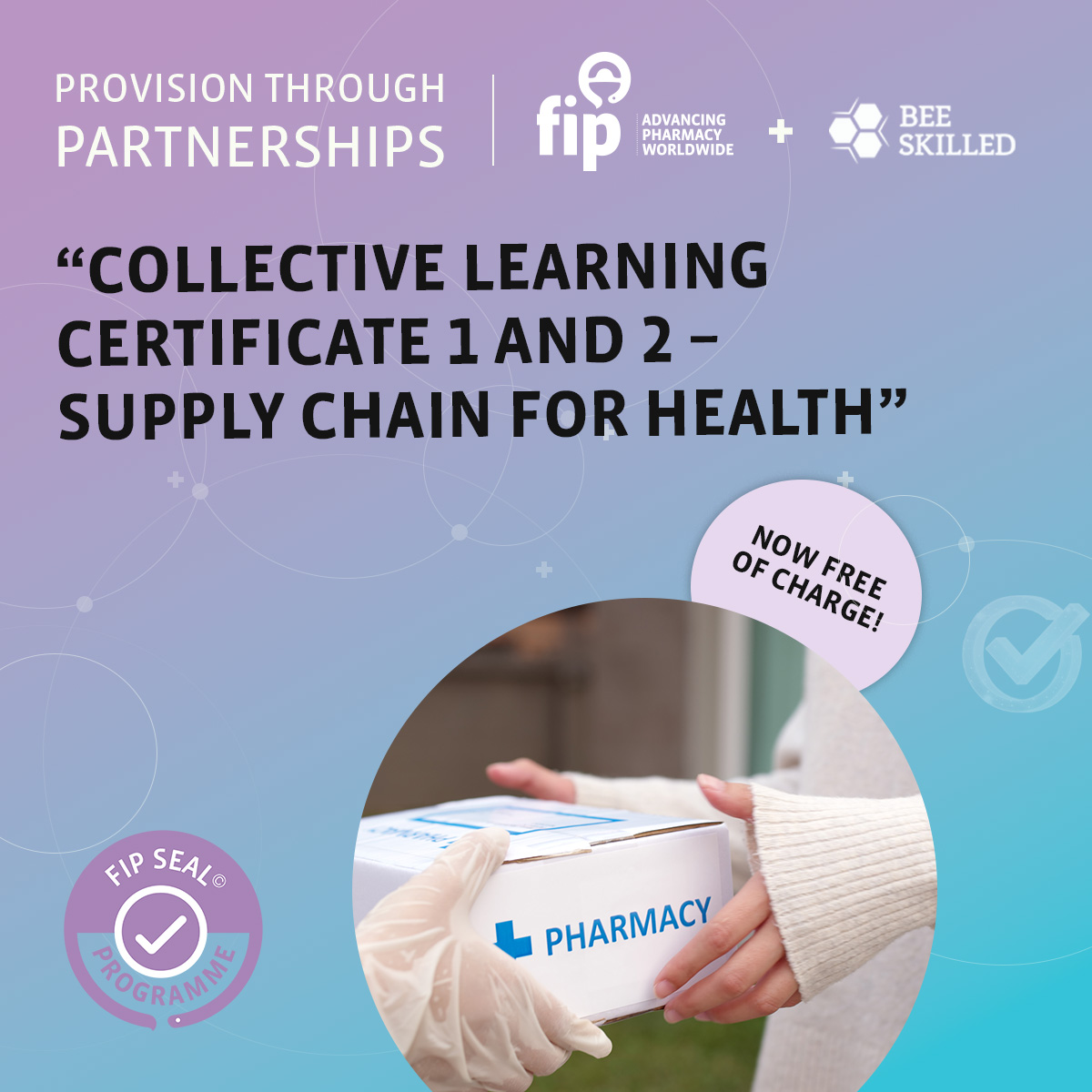 FIP (@fip_org) on Twitter photo Begin your supply chain upskilling journey with <a href="/bee_skilled/">Bee Skilled</a> by enrolling in the FIP-supported Collective Learning Certificate online courses. The Collective Learning Certificate 1 – Supply Chain for Health is now FREE to enrol.
Register here: hive.beeskilled.com/sc4h-clc-cours… Begin your supply chain upskilling journey with <a href="/bee_skilled/">Bee Skilled</a> by enrolling in the FIP-supported Collective Learning Certificate online courses. The Collective Learning Certificate 1 – Supply Chain for Health is now FREE to enrol.
Register here: hive.beeskilled.com/sc4h-clc-cours…