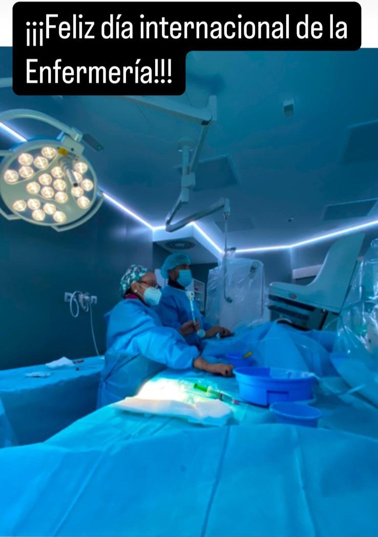 Hoy estamos de celebración ¡Y como para no!
Hoy, 12 de mayo, es el día internacional de la Enfermería.
Un día para reivindicar que hacemos nuestro trabajo con el corazón 🫶
Sigamos creciendo, sigamos cuidando.
#enfermera #12demayo #aeec #Hemodinámica