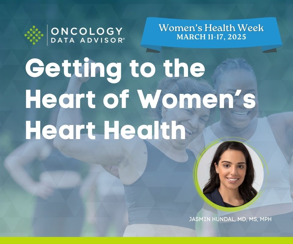 Oncology Data Advisor (@oncdata) on Twitter photo It's the first day of #WomensHealthWeek! #Heart disease is the leading cause of death for women in the United States, yet it is often under-recognized and under-researched. Watch as <a href="/HundalJasmin/">Jasmin Hundal, M.D., DipABLM, M.S., M.P.H.</a> gets to the heart of this topic!
Watch here! youtu.be/mbsMV79ZyB8
#hearthealth It's the first day of #WomensHealthWeek! #Heart disease is the leading cause of death for women in the United States, yet it is often under-recognized and under-researched. Watch as <a href="/HundalJasmin/">Jasmin Hundal, M.D., DipABLM, M.S., M.P.H.</a> gets to the heart of this topic!
Watch here! youtu.be/mbsMV79ZyB8
#hearthealth