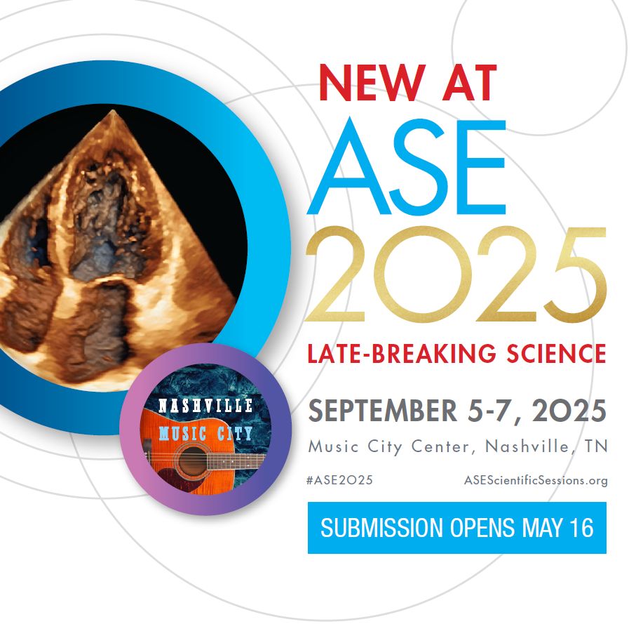 NEW AT #ASE2025 🎉 Submit a late-breaking large-scale study or clinical trial abstract to showcase your innovative research and cutting-edge science! 

Submissions open on May 16. Learn more: bit.ly/47aL4oF