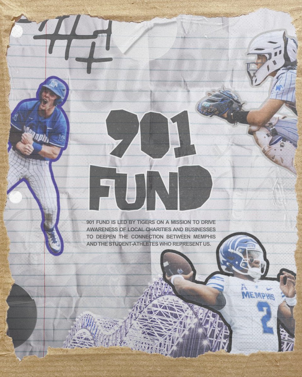 Memphis Monday Ⓜ️ Help us continue our mission of driving awareness and connections to Memphis charities and support <a href="/TigersAthletics/">Memphis Tigers</a> 🐯 Click the link below and see how you can help make a difference! #901Fund #MemphisTigers #GoTigersGo

🔗 bit.ly/4e3v7Vt