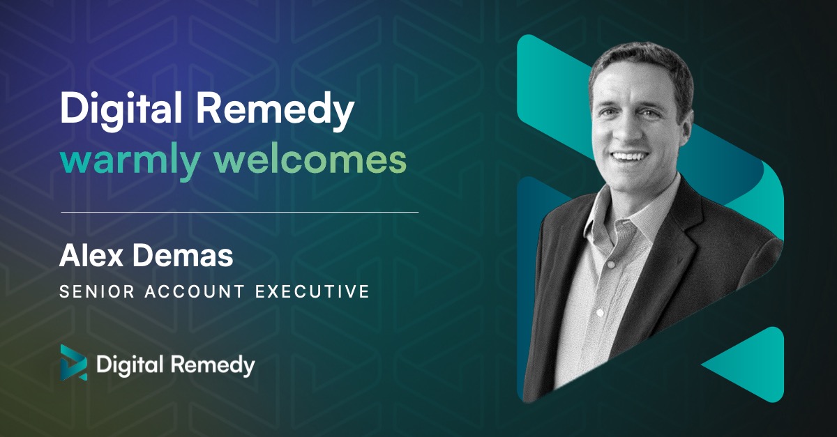 Join us in welcoming Alex Demas to the #DigitalRemedy team as our new Senior Account Executive! 🎉 Based in Miami, Alex brings deep AdTech experience and a passion for building strong client relationships. We are so excited to have him on board! #NewHire #TeamGrowth