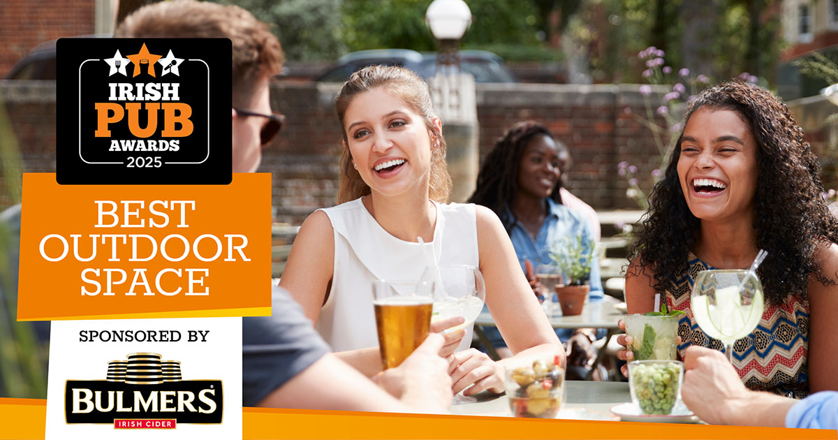 Irish Pub Awards (@irishpub_awards) on Twitter photo The sun is shining ☀️ – If your pub has a great beer garden, terrace or courtyard, make sure to enter Best Outdoor Space.
Entries are open now until May 30, don’t miss out! 🍻 to enter go to irishpubawards.ie
Category sponsored by <a href="/BulmersIreland/">Bulmers Ireland</a> #IrishPubAwards2025 The sun is shining ☀️ – If your pub has a great beer garden, terrace or courtyard, make sure to enter Best Outdoor Space.
Entries are open now until May 30, don’t miss out! 🍻 to enter go to irishpubawards.ie
Category sponsored by <a href="/BulmersIreland/">Bulmers Ireland</a> #IrishPubAwards2025