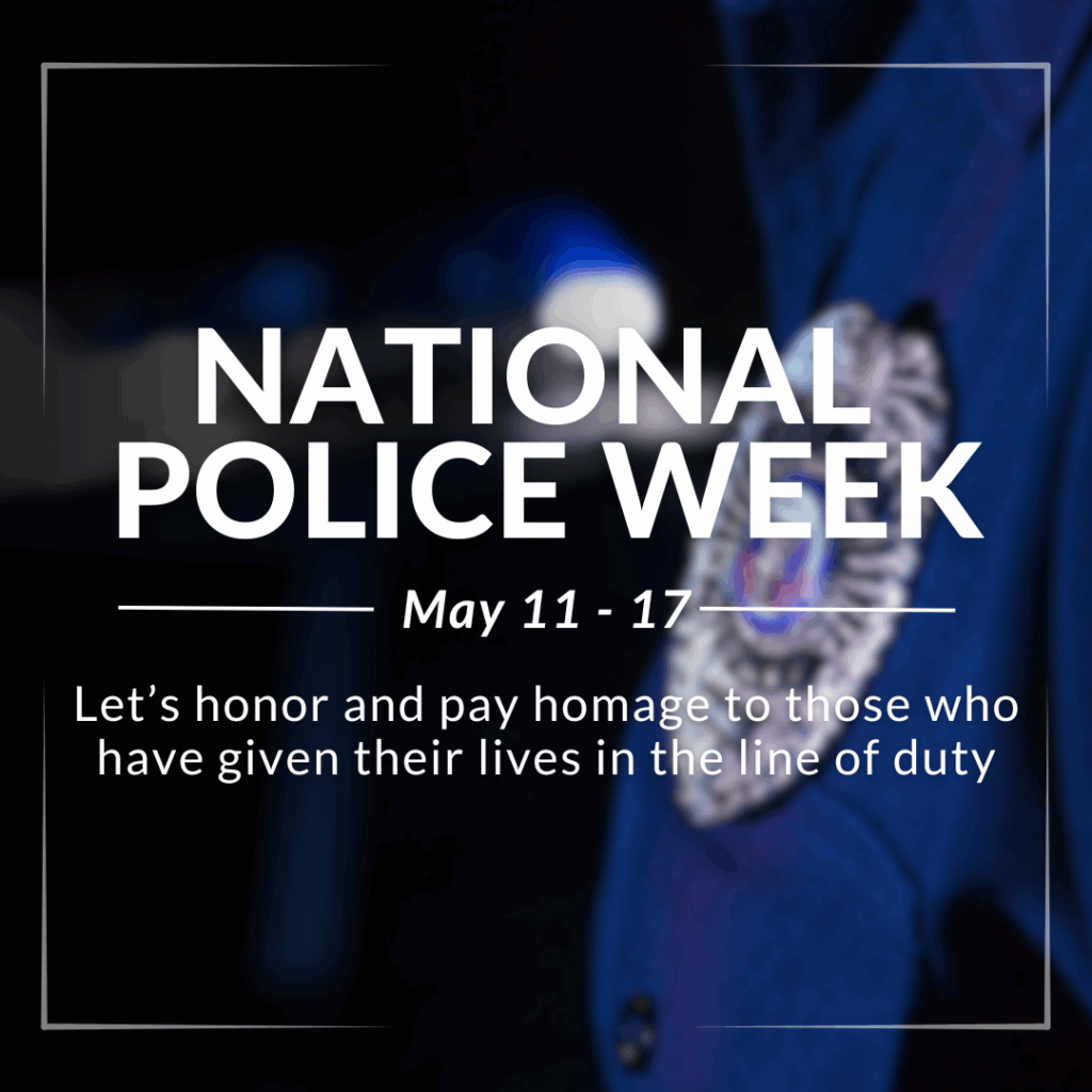 Dighton Police Department Commemorates National Police Week: National Police Week, which occurs this year between May 11 and 17, honors law enforcement officers who have given their lives in the line of duty. It is a time to recognize and pay homage to… dightonpolice.com/dighton-nation…