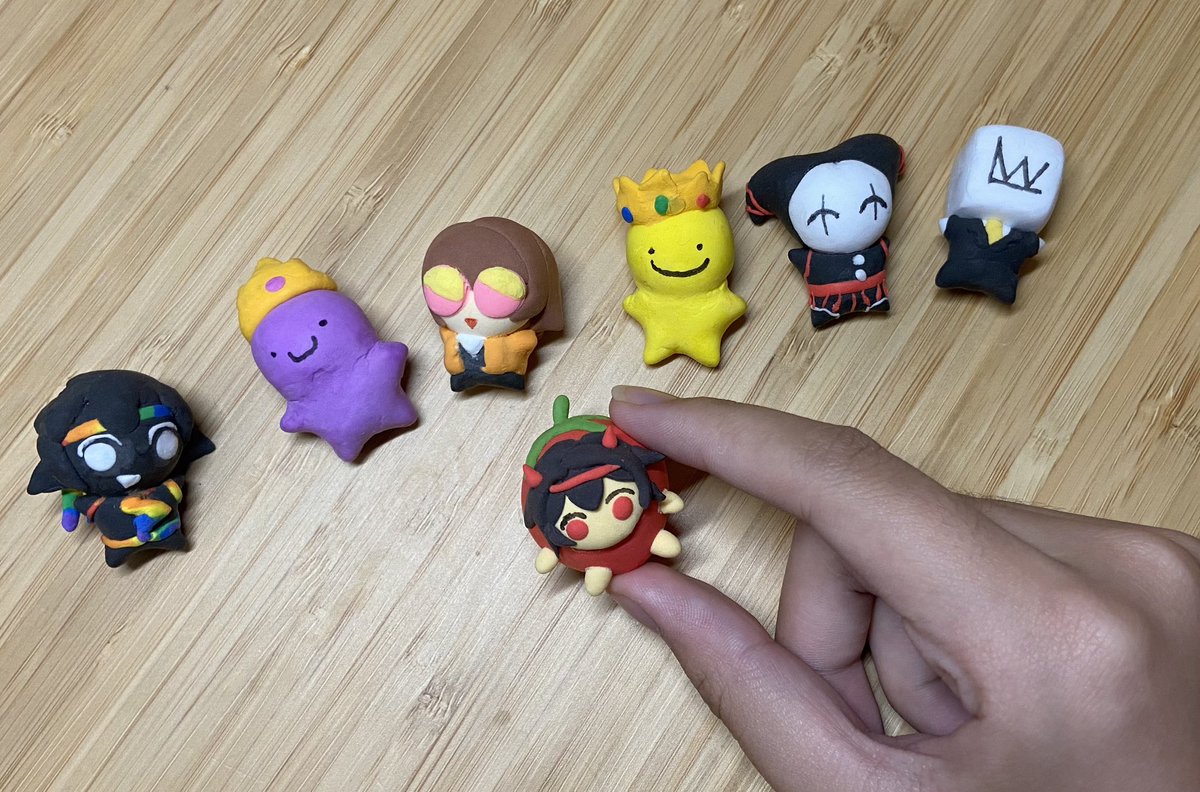 NAMIDAliule's tweet image. 我捏了一天💪😄