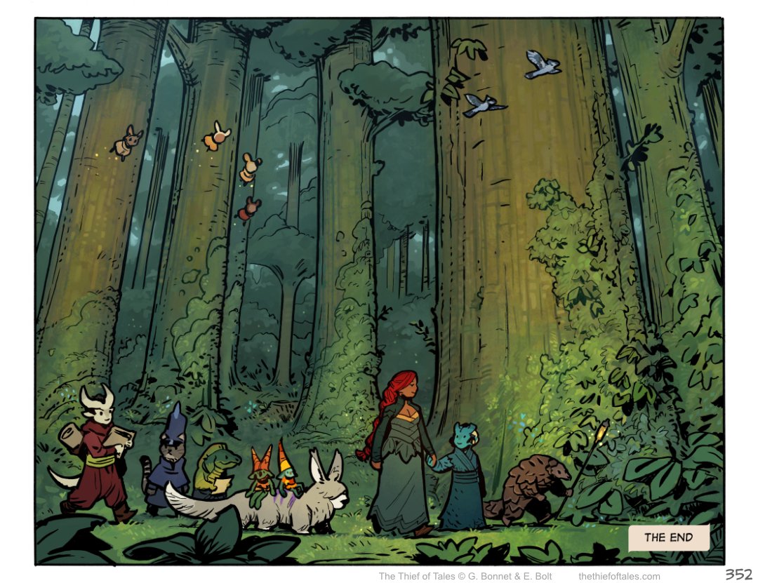 NEW PAGE! - Chapter 10, page 40 (or page 352) This is the LAST page of the comic!! - Thank you SO SO much for being along for this ride 🥹❤️ (You can read the whole comic on our website, link is in our bio!)
#webcomic