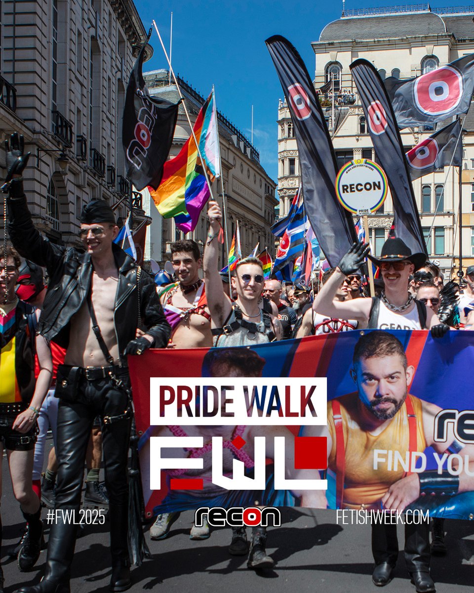 Recon (@reconnews) on Twitter photo Saturday 5 July – walk with Team Recon at <a href="/PrideInLondon/">Pride in London</a> 2025! Proudly show your fetish style as we walk through the streets of the capital, united in the fight for equality. 📲 Apply now to march with us bit.ly/ReconPrideWalk… Saturday 5 July – walk with Team Recon at <a href="/PrideInLondon/">Pride in London</a> 2025! Proudly show your fetish style as we walk through the streets of the capital, united in the fight for equality. 📲 Apply now to march with us bit.ly/ReconPrideWalk…