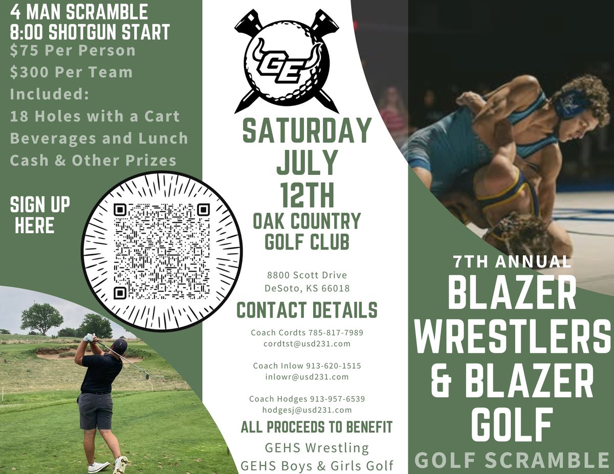 It's the best day of the year and a big one for raising money for the team.  Save the Date for Saturday July 12th our annual golf tournament fundraiser.

Sign up here

docs.google.com/forms/d/e/1FAI…