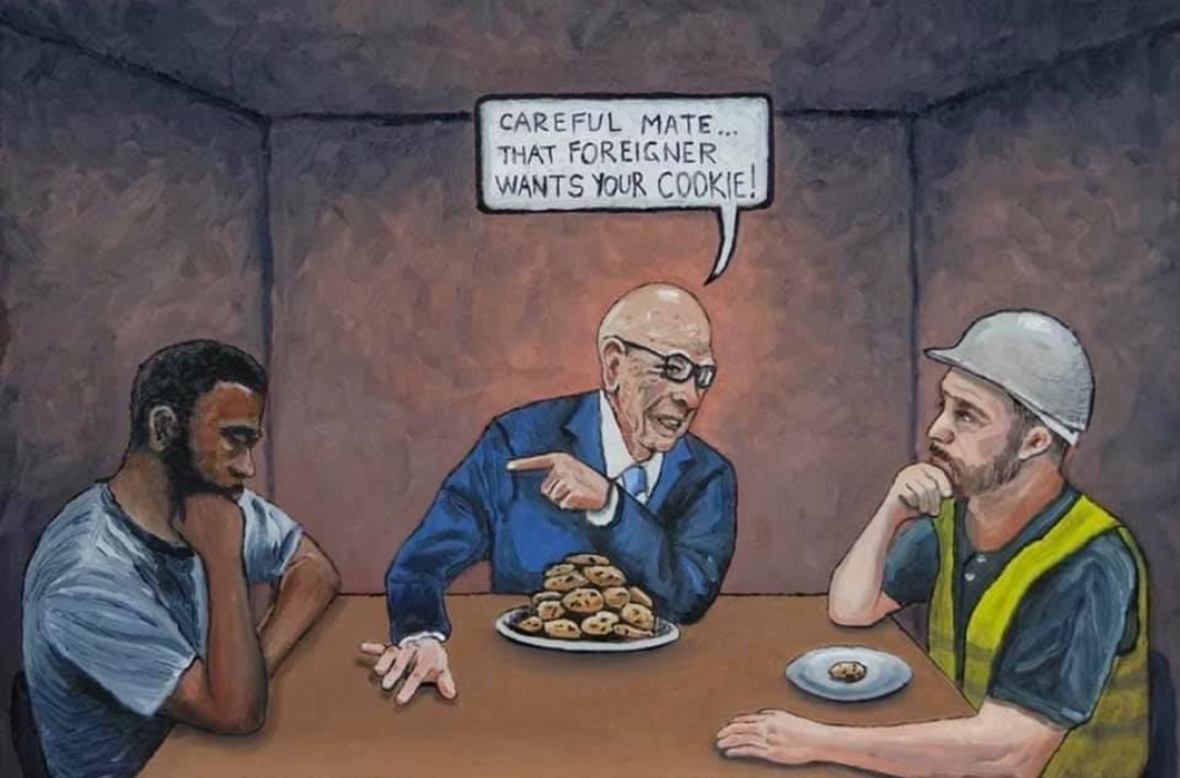 It very sadly remains always on point.
(Artist: Denis Lushch)