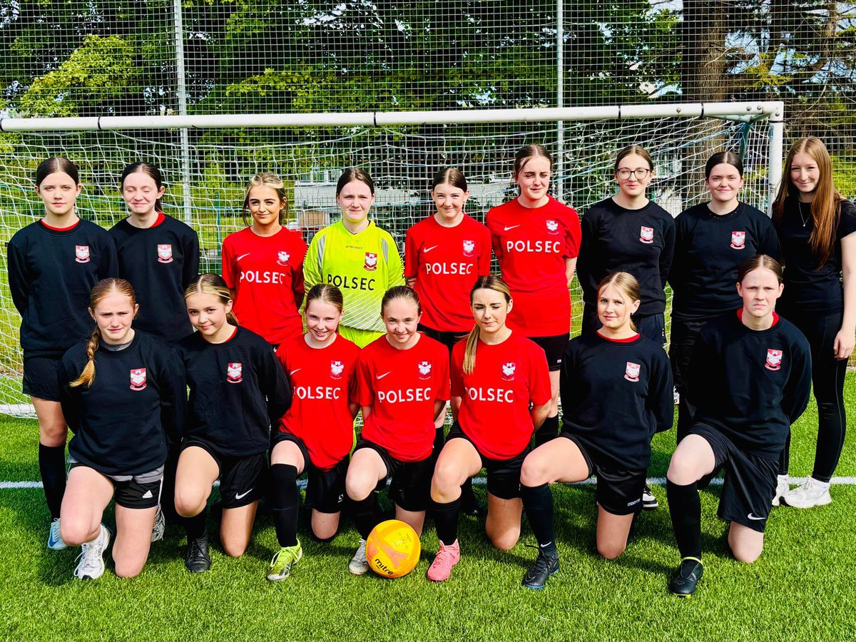 Congrats to all of the girls who represented their schools at our S1-3 Football Festival!🩷⚽️ 

Well done to <a href="/SPTA_HS/">SPTA</a> who were our champions, taking home the cup! 🏆 
Thanks to <a href="/VoL_Academy/">Vale of Leven Academy</a> for hosting and providing water!👏 

#girlsfootball #westdunbartonshire #activeschools