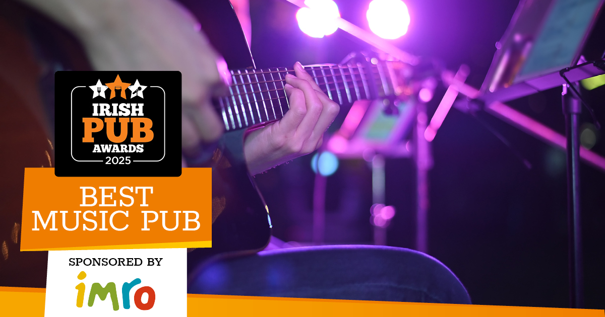 🎵 Does your pub have the best live music in town?

If your pub is known for its live gigs and great atmosphere enter the Best Music Pub in this year’s #IrishPubAwards2025

Simply go to irishpubawards.ie to enter. Closing date May 30!

Category sponsored by <a href="/IMROireland/">IMRO</a>