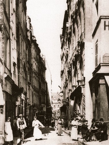 📷 Rue de la Huchette, Quartier Latin. 
v.1900. Paris 5e
