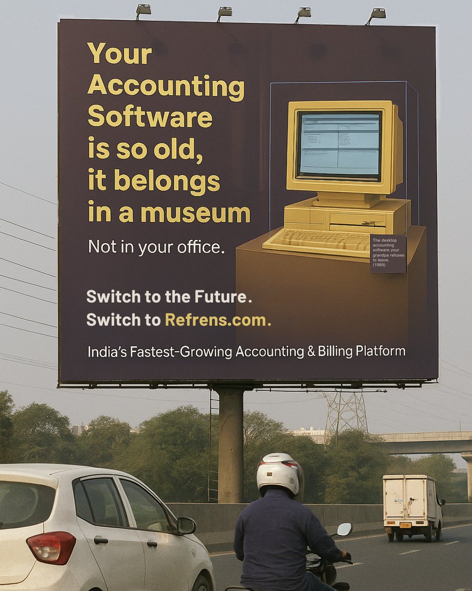 Yesterday’s (or should we say “yester-decade's”?) software won’t win you tomorrow.
Upgrade to Refrens — India’s fastest-growing accounting and billing powerhouse. 🚀