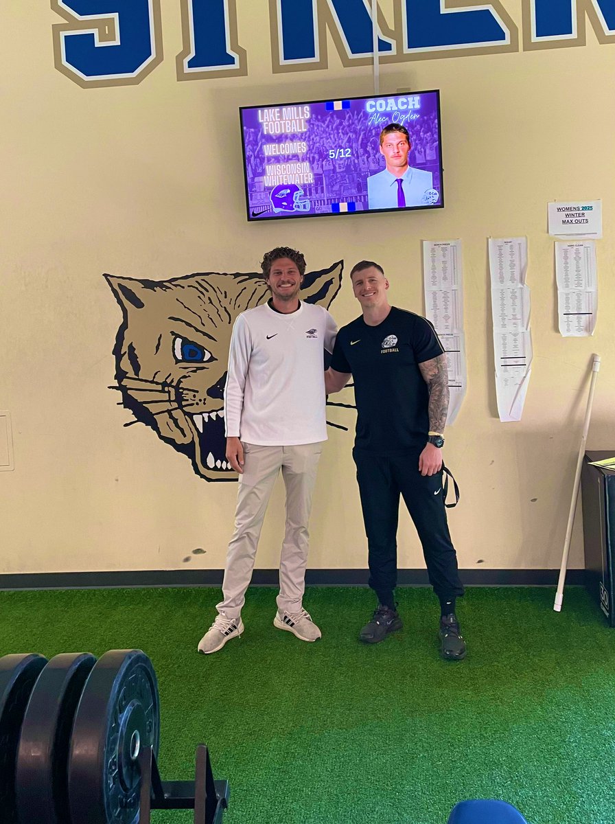 Tyler Huber (@coachhuber02) on Twitter photo Good to see our friend <a href="/CoachAOgden/">Alec Ogden</a> from <a href="/WarhawkFootball/">Warhawk Football</a> this morning! Last year coaching our qbs to this year now recruiting our kids and staying in touch! Gotta love it!!
Thanks for coming out this morning and watching our guys throw and run routes! Always nice seeing ya! Good to see our friend <a href="/CoachAOgden/">Alec Ogden</a> from <a href="/WarhawkFootball/">Warhawk Football</a> this morning! Last year coaching our qbs to this year now recruiting our kids and staying in touch! Gotta love it!!
Thanks for coming out this morning and watching our guys throw and run routes! Always nice seeing ya!