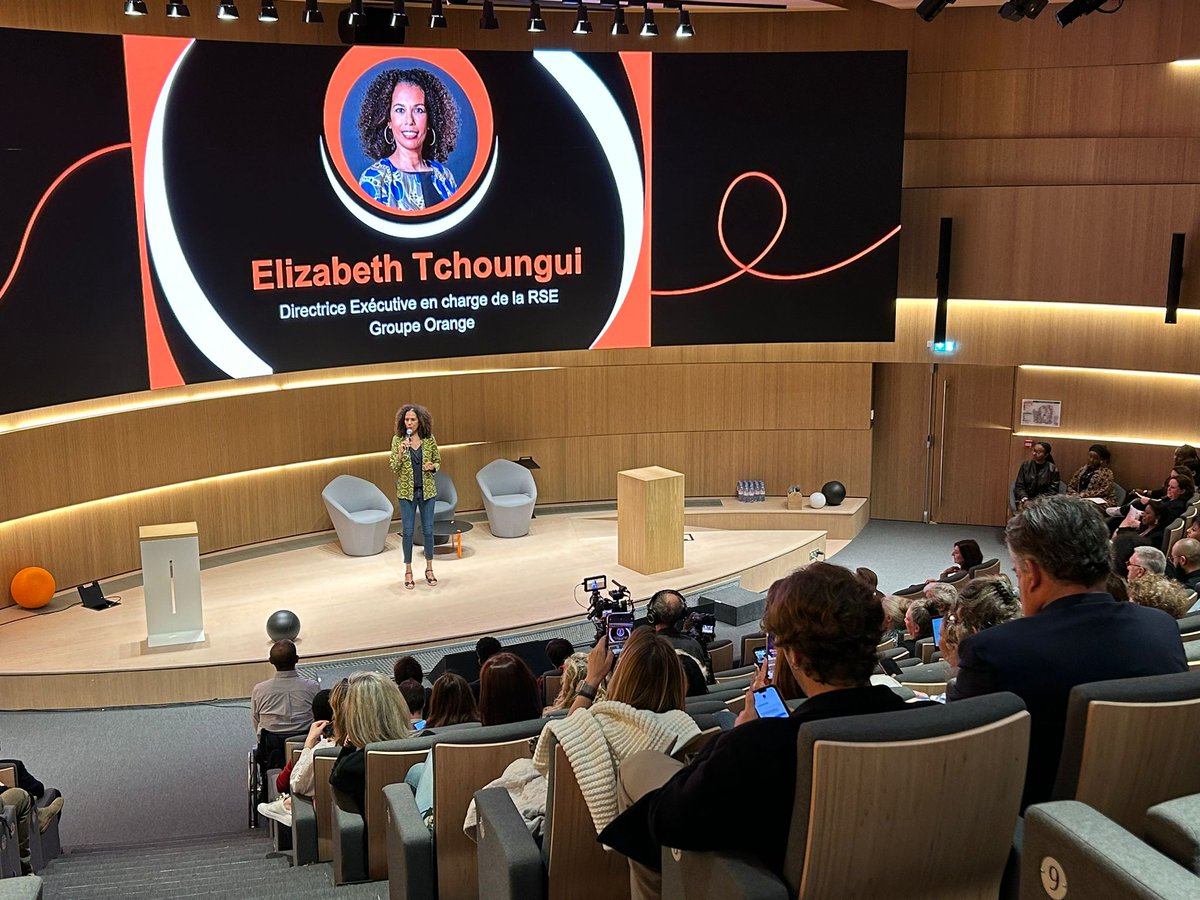 Elizabeth Tchoungui (@etchoungui) on Twitter photo Ce matin, j’ai eu le plaisir d’ouvrir la Journée de l’engagement organisée par la Direction <a href="/OrangeIDF/">Orange Île-de-France</a> . C’était un moment fort car il incarne ce que nous sommes = ne entreprise engagée, un acteur de confiance au cœur de la société.
Dans un monde en pleine fragmentation, où les Ce matin, j’ai eu le plaisir d’ouvrir la Journée de l’engagement organisée par la Direction <a href="/OrangeIDF/">Orange Île-de-France</a> . C’était un moment fort car il incarne ce que nous sommes = ne entreprise engagée, un acteur de confiance au cœur de la société.
Dans un monde en pleine fragmentation, où les