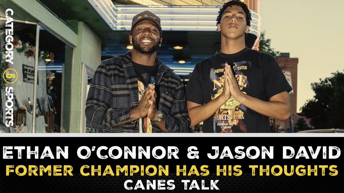 Category 6 Sports: Storm Chasers (@category6sports) on Twitter photo Happening TONIGHT at 6PM EST
We’ve got a special one lined up for Canes fans and Storm Chasers!
Ethan O’Connor (@ethanOConnor04), one of the most exciting young talents in the Miami Hurricanes pipeline, makes his Category 6 Sports debut—get to know the name now.
Then we go deep Happening TONIGHT at 6PM EST
We’ve got a special one lined up for Canes fans and Storm Chasers!
Ethan O’Connor (@ethanOConnor04), one of the most exciting young talents in the Miami Hurricanes pipeline, makes his Category 6 Sports debut—get to know the name now.
Then we go deep