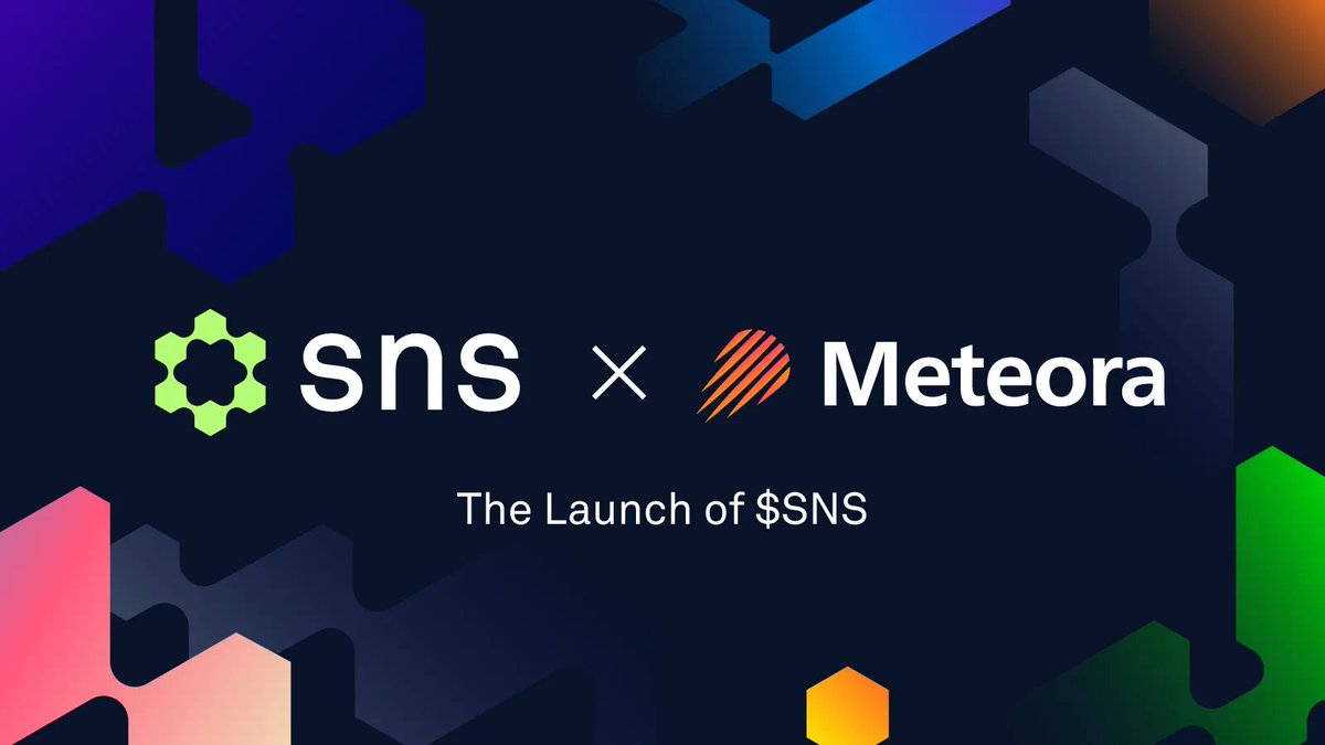sns's tweet image. $SNS will be launching on the @MeteoraAG DLMM tomorrow.

Liquidity for the $SNS / $USDC pool will be available at the time your allocation is claimable.

What does this mean for you? ↓