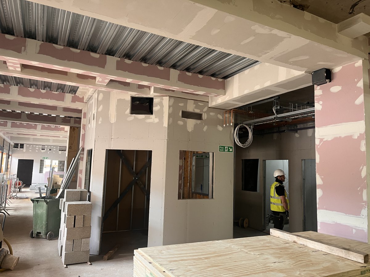 Ward 2 is progressing well at Blossomwood. <a href="/NottsHcEandF/">NottsHcEstatesandFacilities</a>