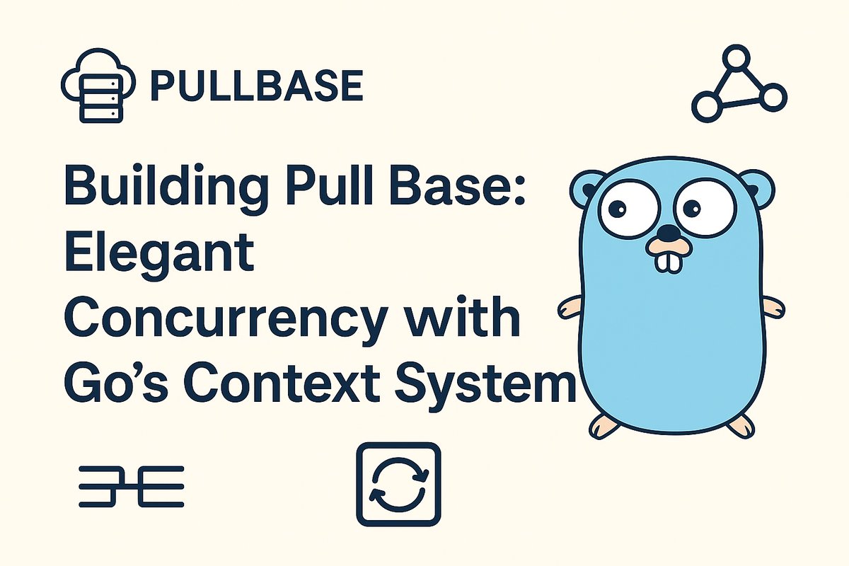 pullbase's tweet image. We use Go's context package at Pull Base to elegantly manage concurrency.
Learn how we implement clean cancellation patterns and prevent resource leaks in @coder_blvck's latest blog:
sheddy.xyz/blog/building-…