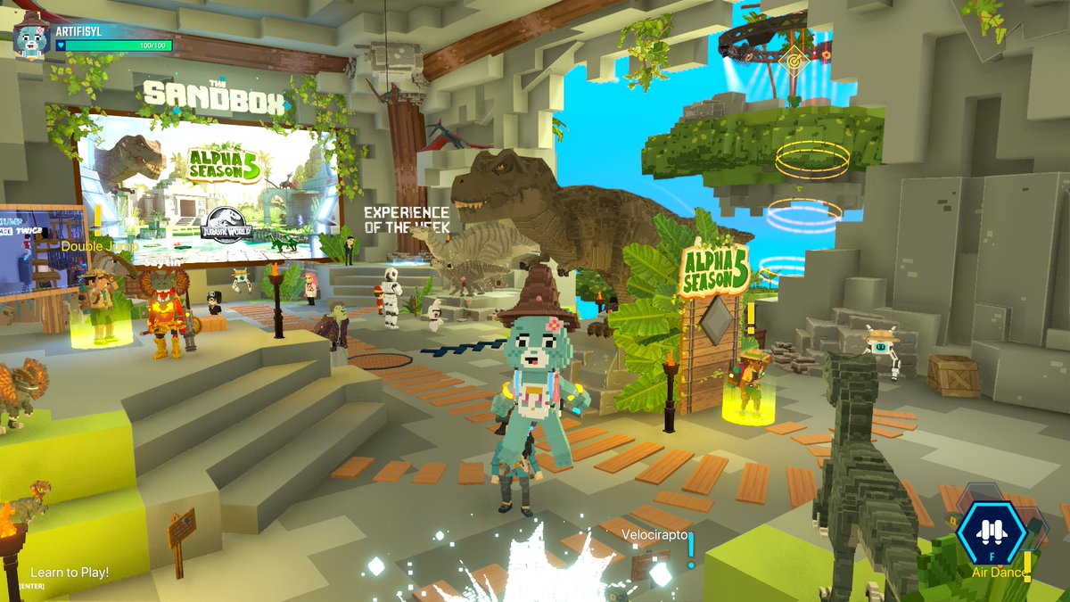 โง arti (@artifisyl) on Twitter photo Last shot of Alpha Season 5 in the Hub with all the dinos ๐ฆ๐ฆ
See ya next season Wizzies!
<a href="/TheCouncilTech/">The Council</a> <a href="/TheSandboxGame/">The Sandbox</a>
#wizzyverse #MageRaids4 #SandFam #AlphaSeason5 Last shot of Alpha Season 5 in the Hub with all the dinos ๐ฆ๐ฆ
See ya next season Wizzies!
<a href="/TheCouncilTech/">The Council</a> <a href="/TheSandboxGame/">The Sandbox</a>
#wizzyverse #MageRaids4 #SandFam #AlphaSeason5