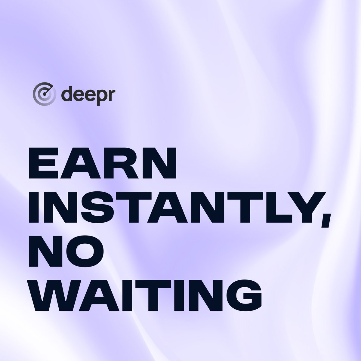 Why wait to make your money work?

Deepr is live — and ready when you are.
Start earning yield today. No guessing games. No waiting around.

Just add liquidity.
Get rewarded instantly.
That’s it.

🔗 deepr.finance

#IOTA