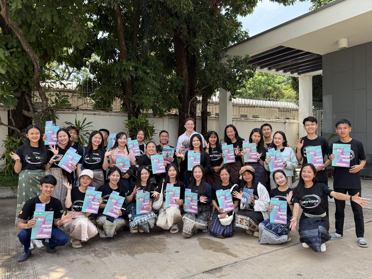 Welcomed Lone Buffalo students to the Ambassador’s Residence!

Lone Buffalo offers free English &amp; creative lessons to youth in the world’s most heavily bombed regions in 🇱🇦. They enjoyed UK food, drinks &amp; quizzes - and took home with our 'Williams Shakespeare' book giveaway! 📖✨