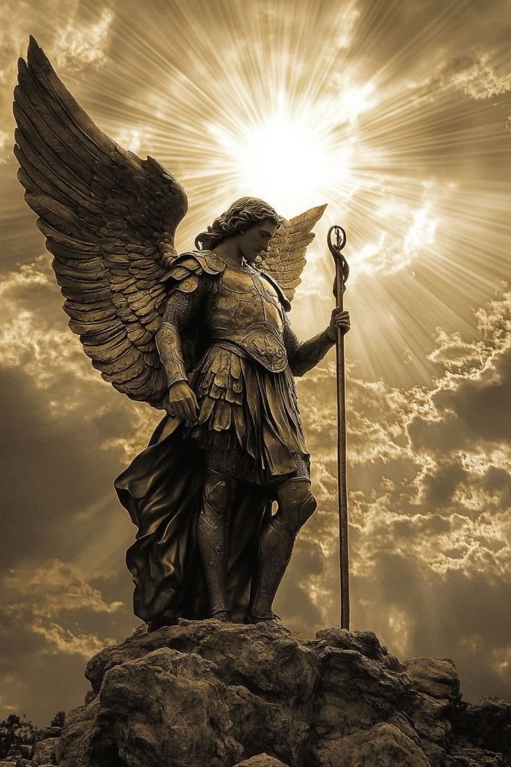 St. Michael the Archangel, defend children from darkness!