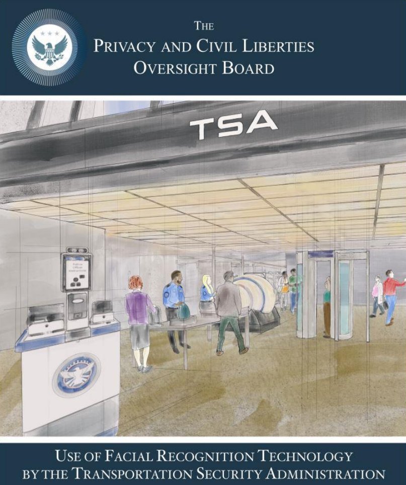 PCLOB has released a new staff report reviewing TSA's use of facial recognition technology. 
Link to the report here: bit.ly/TSAreport. 
Link to the press release here: bit.ly/TSApressrelease