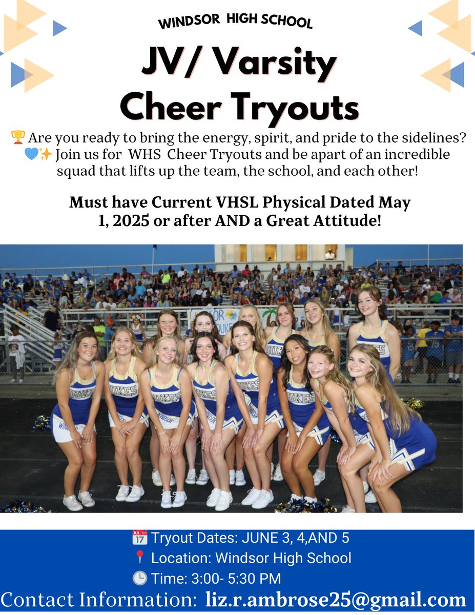 📣📣 Now is your chance to show school spirit! 📣📣
