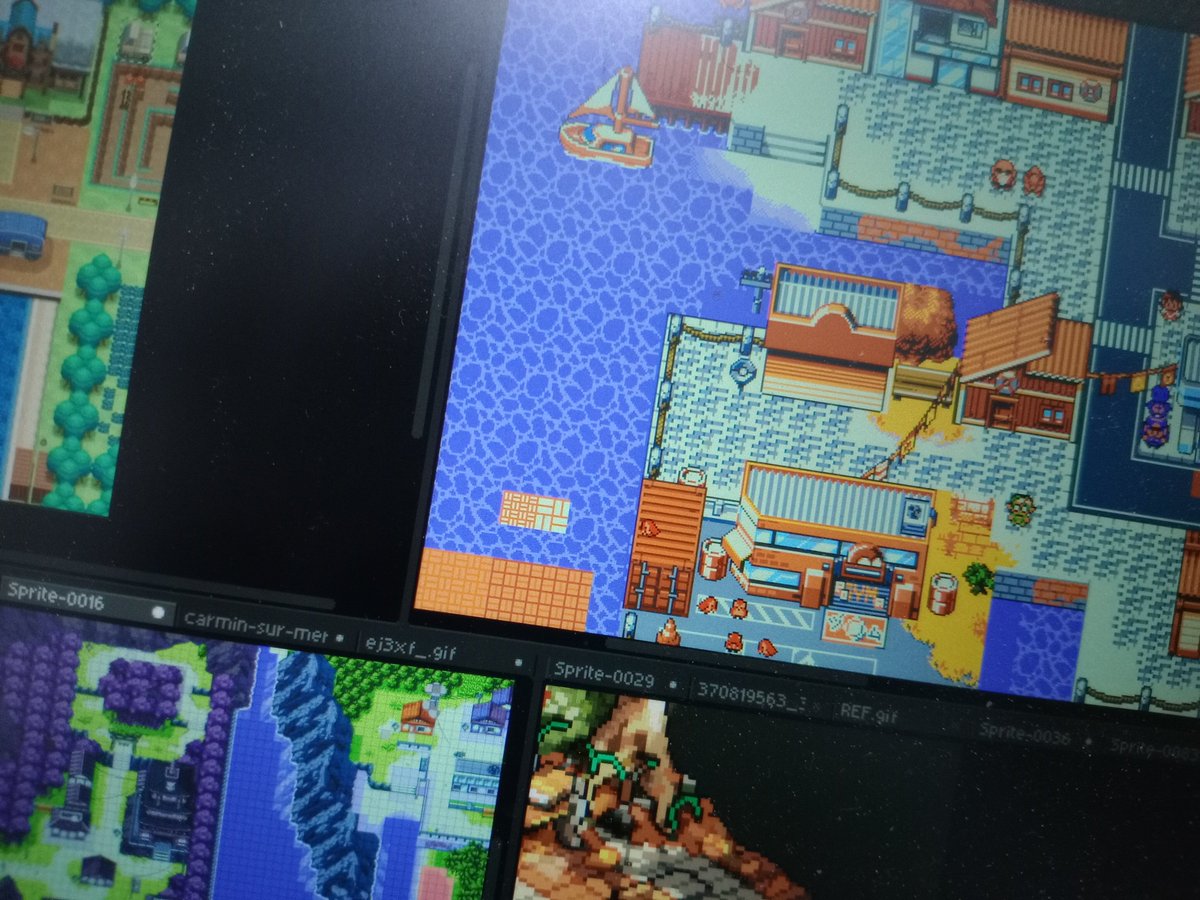 Anima_nel's tweet image. Wip 
Which pokemon city is this