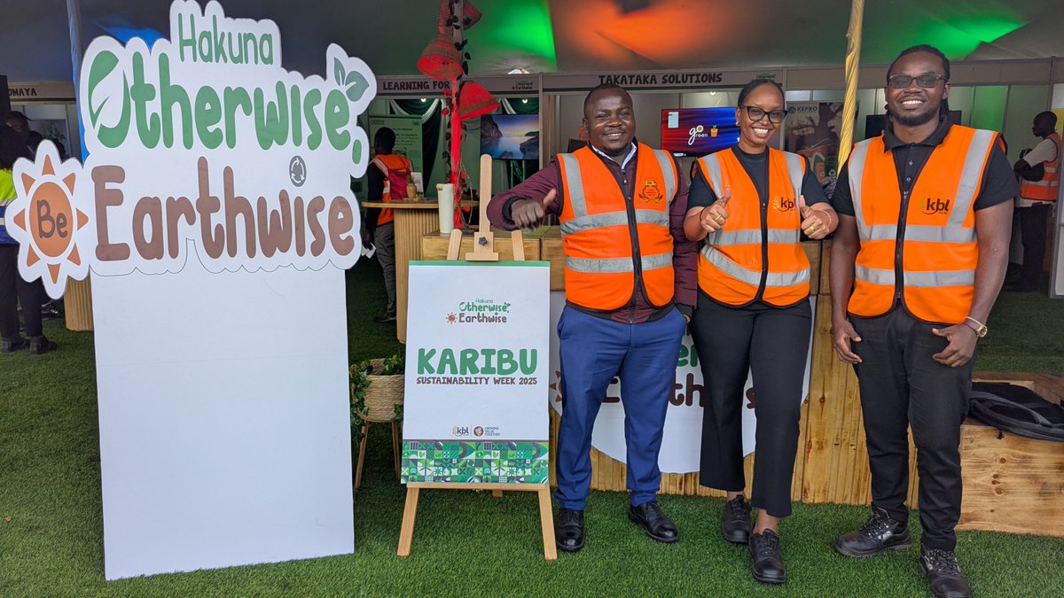 Last week, we had the privilege of joining our member Kenya Breweries Limited (KBL) during their Sustainability &amp; Safety Week themed “Hakuna Otherwise, Be Earthwise.”

This impactful week-long internal campaign was all about embedding sustainability into everyday practice, not
