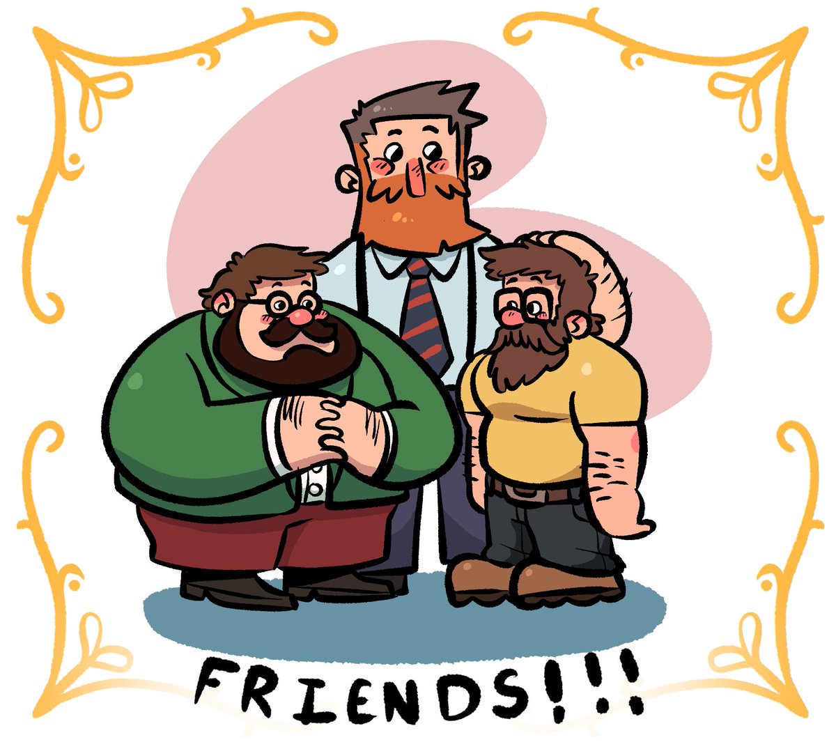FRIENDS!!! 
(featuring <a href="/SrBowz/">Sr.Bowz</a> <a href="/GurluTheChair/">Gurlu - COMMS OPEN (3/10)</a> )