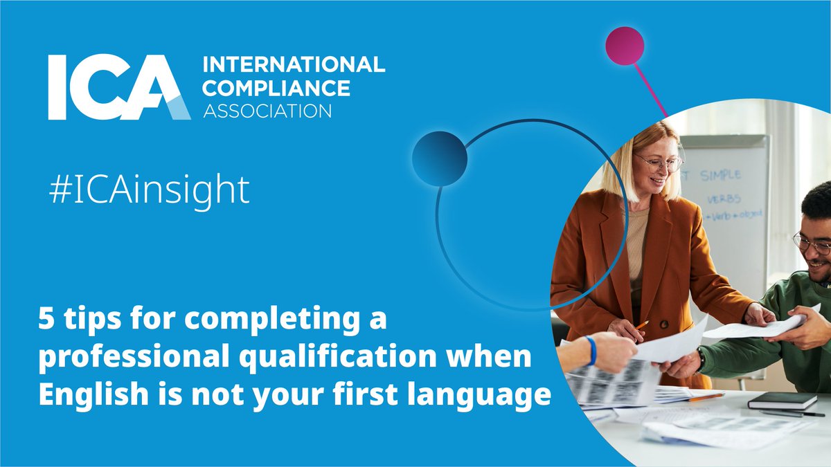 In this week’s #ICAinsight, we provide top tips for completing a professional qualification when English is not your first language: int-comp.org/insight/5-tips…