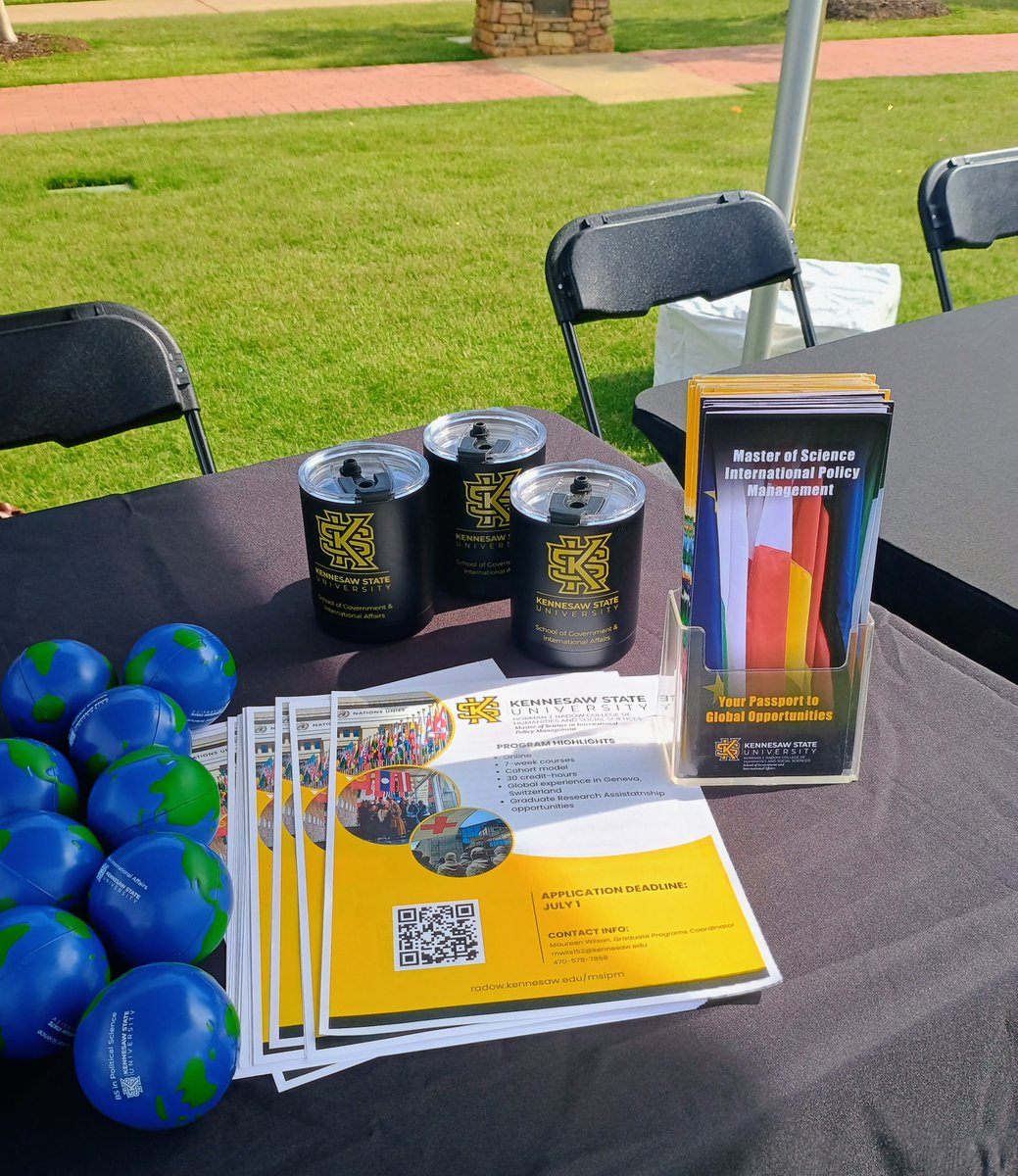 KSU School of Government & International Affairs (@ksusgia) on Twitter photo Did you miss us at OwlFest on Friday? The swag is all gone but you can still check out our <a href="/KennesawMPA/">KSU MPA</a> Master of Public Administration and our <a href="/MMsipm/">MSIPM (M.S. in International Policy Management)</a> Master of Science in International Policy Management programs online.
🕵️♀️ kennesaw.edu/radow/degrees-…
🕵️♀️ kennesaw.edu/radow/degrees-… Did you miss us at OwlFest on Friday? The swag is all gone but you can still check out our <a href="/KennesawMPA/">KSU MPA</a> Master of Public Administration and our <a href="/MMsipm/">MSIPM (M.S. in International Policy Management)</a> Master of Science in International Policy Management programs online.
🕵️♀️ kennesaw.edu/radow/degrees-…
🕵️♀️ kennesaw.edu/radow/degrees-…
