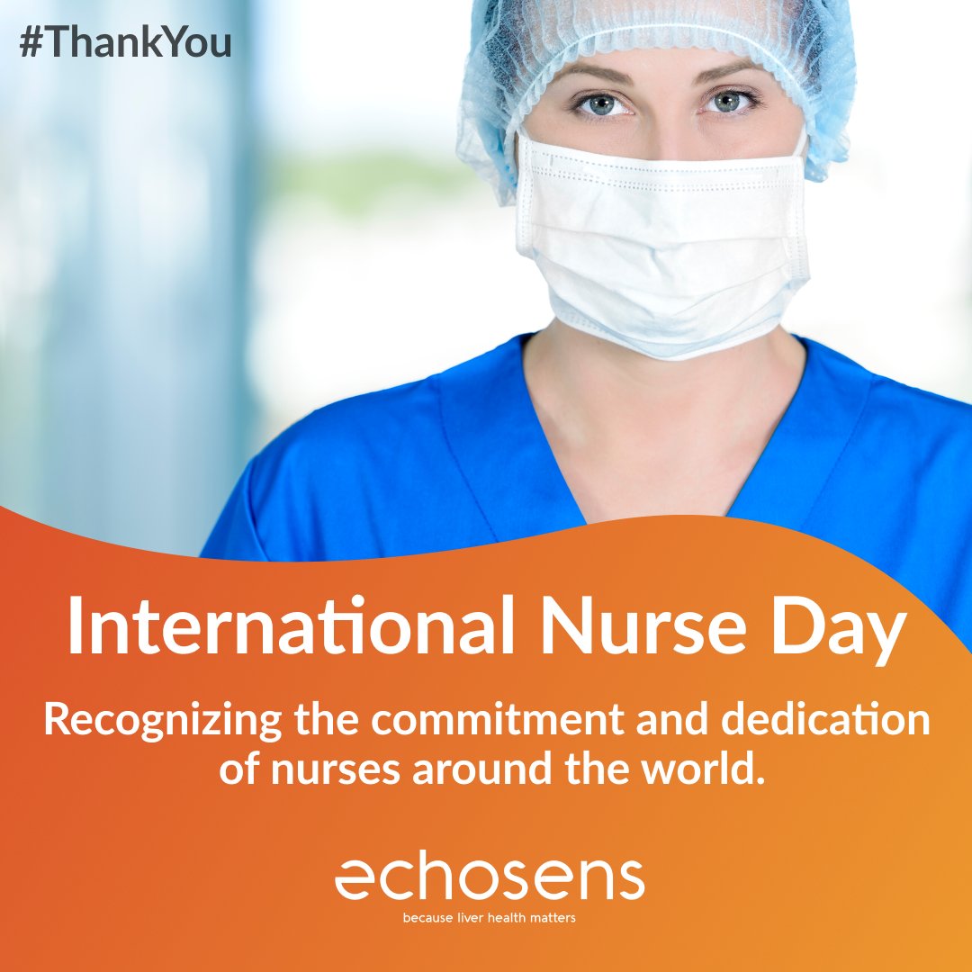 On International #Nurses Day, let's take a moment to recognize the tremendous commitment and dedication of nurses around the world.
Join us in saying “Thank you!” to nurses for their daily care of patients.
Happy Nurses Day!

#InternationalNursesDay2025 #LiverHealthMatters