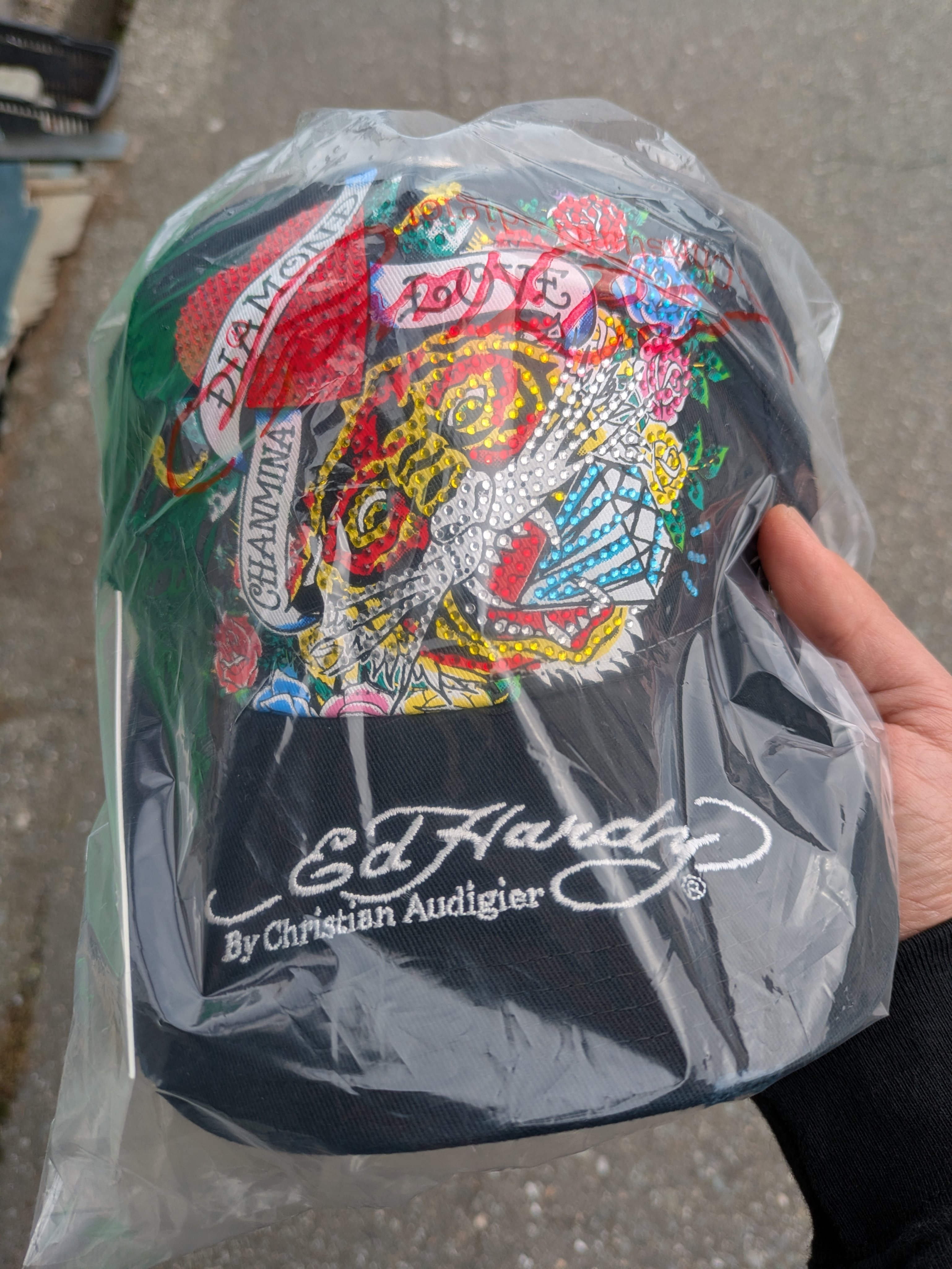 ちゃんみな Ed Hardy エドハーディー キャップ - メルカリ