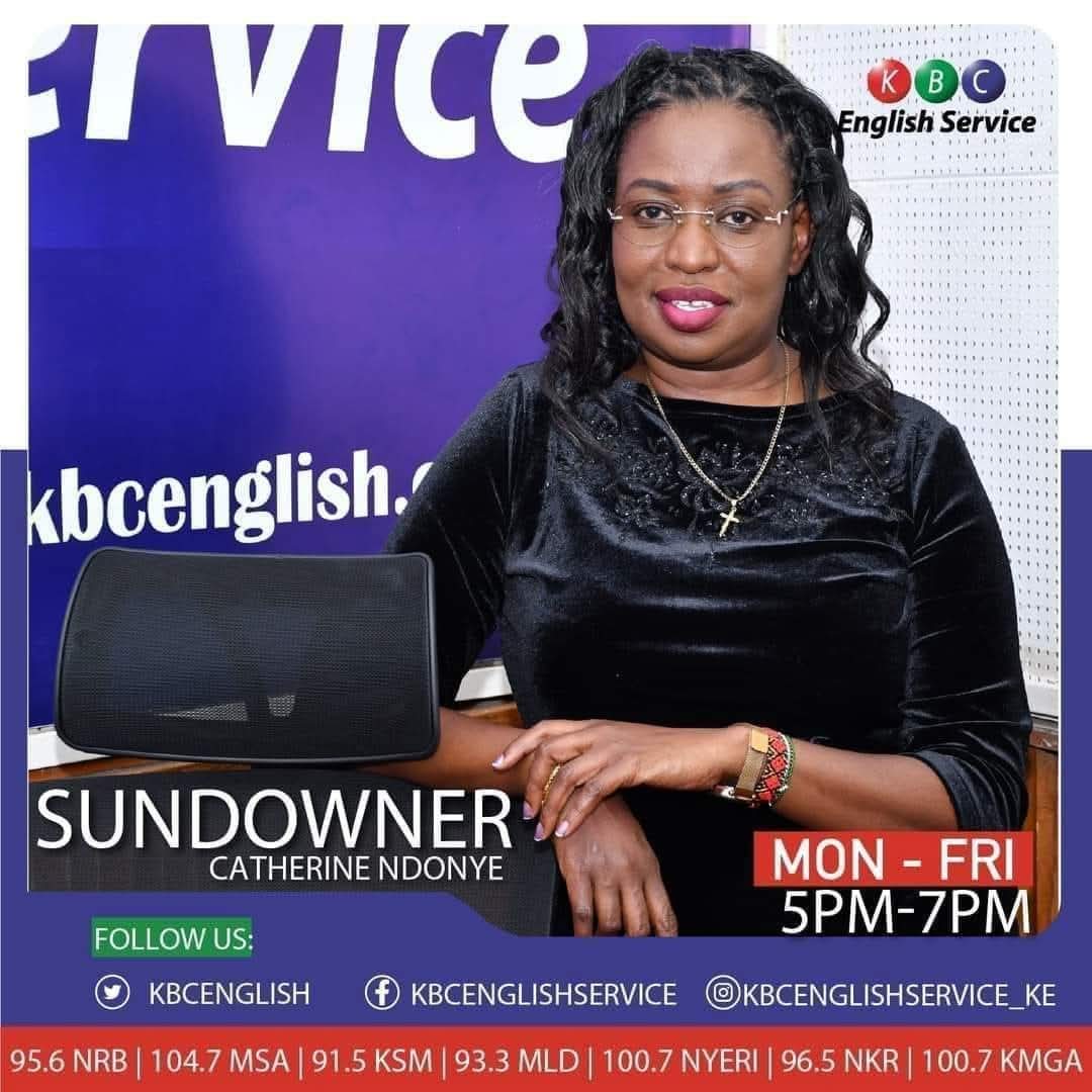 How is your weather today? Is it helping with the blues? Well,the skies above the Capital city are threatening us but the mood, different.We have something to look forward to.

#SundownerKBC Monday blues Beater
With yours truly <a href="/CatherineNdonye/">Catherine Ndonye HSC</a> Hsc 

kbc.co.ke/radio/