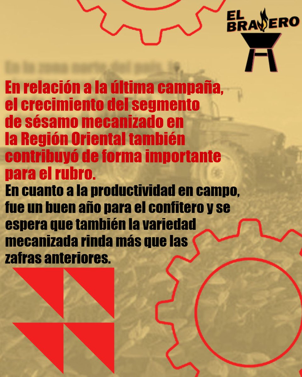 En el primer trimestre repuntó el envío de semillas de sésamo